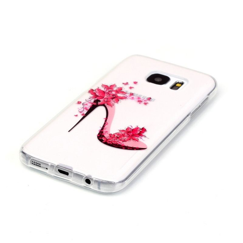 Hoesje voor Samsung Galaxy S7 Bloemrijke Pomp