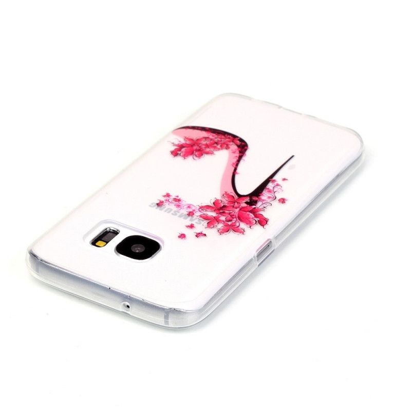 Hoesje voor Samsung Galaxy S7 Bloemrijke Pomp