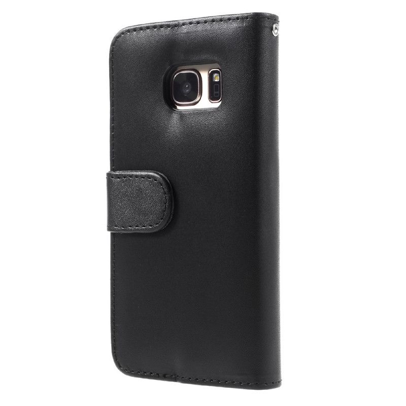 Leren Hoesje Samsung Galaxy S7 Klassieke Leerstijl