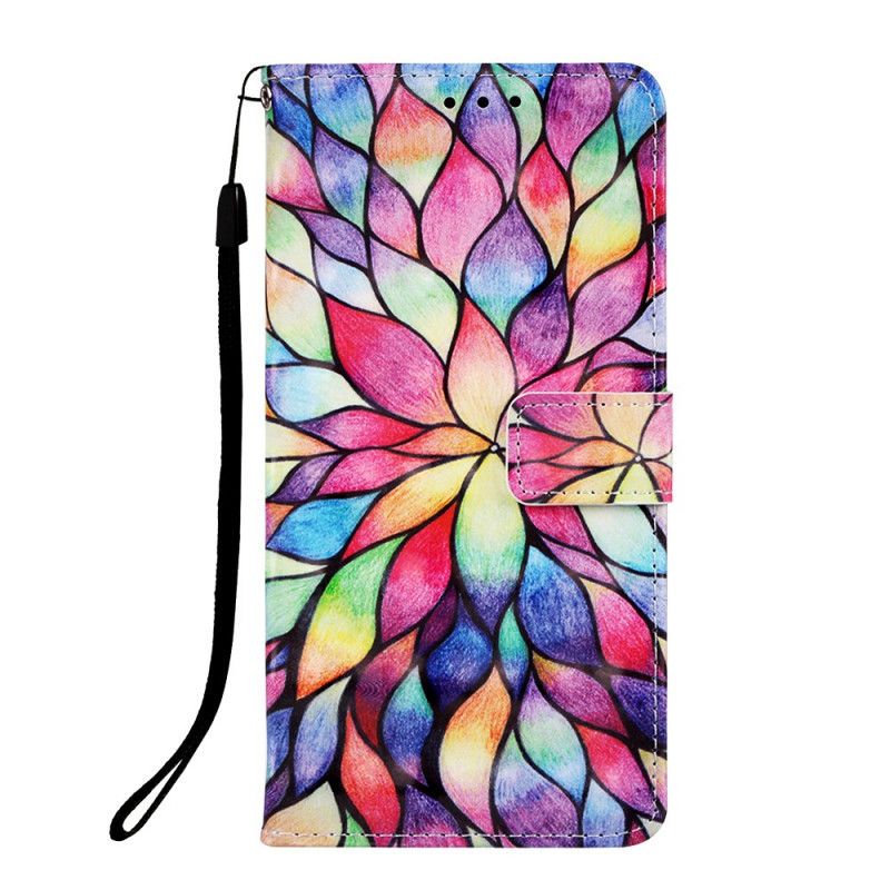 Flip Case Leren Samsung Galaxy S10 5G Optische Kleur