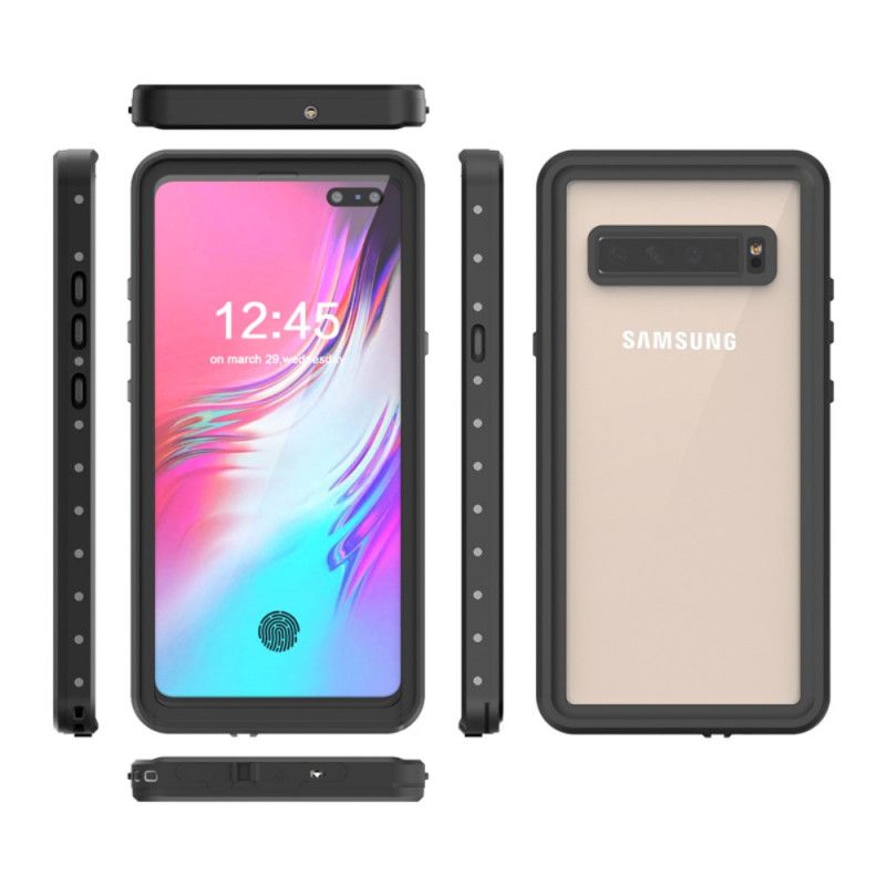 Hoesje voor Samsung Galaxy S10 5G Waterdichte Rode Peper