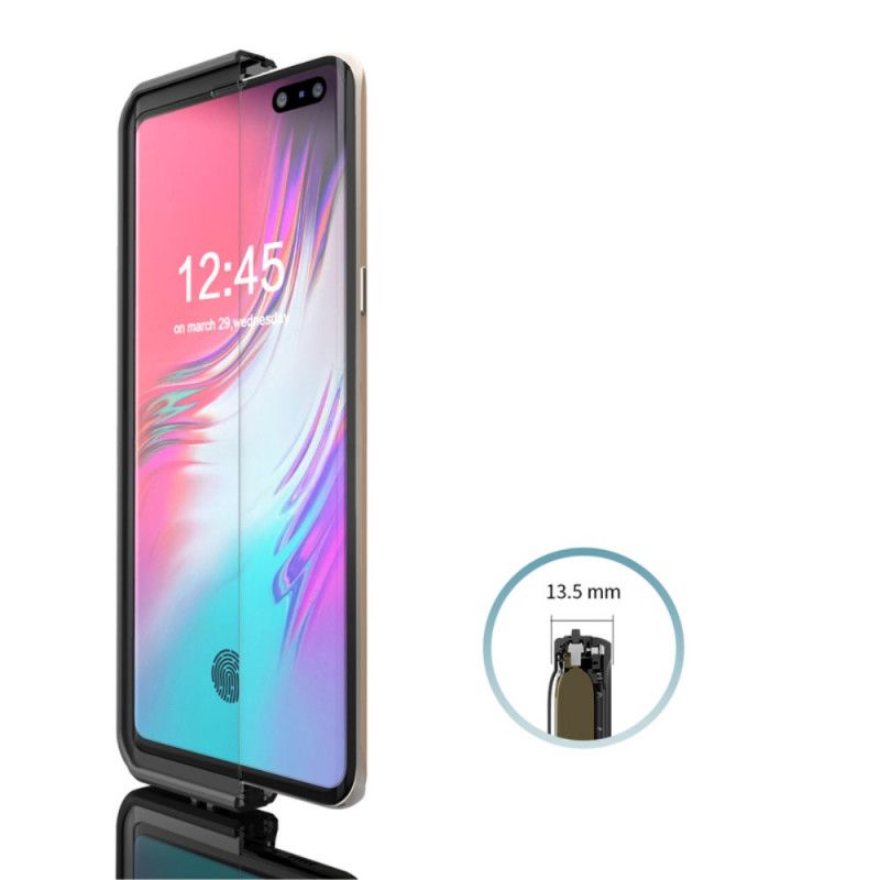 Hoesje voor Samsung Galaxy S10 5G Waterdichte Rode Peper