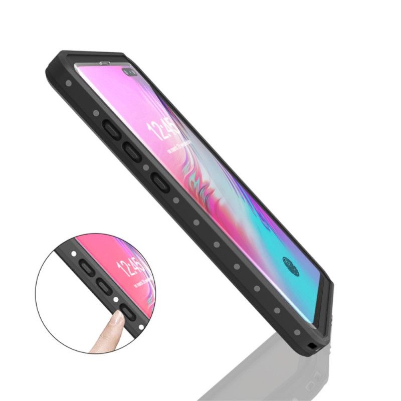 Hoesje voor Samsung Galaxy S10 5G Waterdichte Rode Peper
