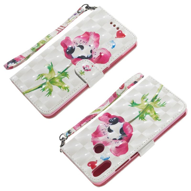 Bescherming Hoesje Honor 8A Telefoonhoesje Slapende Panda