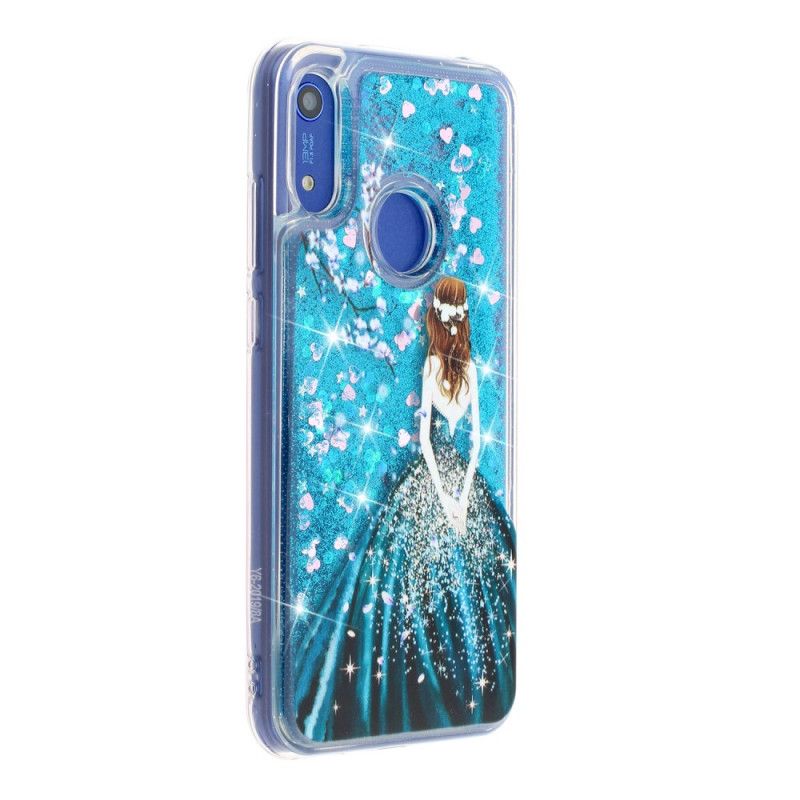 Case Hoesje Honor 8A Telefoonhoesje Prinses Glitter