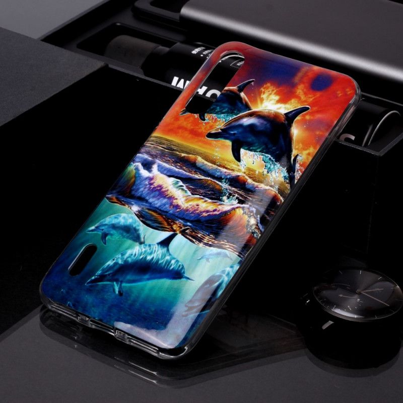 Hoesje Xiaomi Mi A3 Dolfijnen In Het Wild