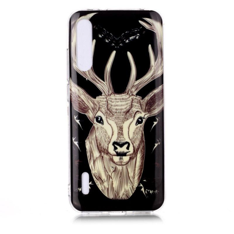 Hoesje Xiaomi Mi A3 Fluorescerend Majestueus Hert