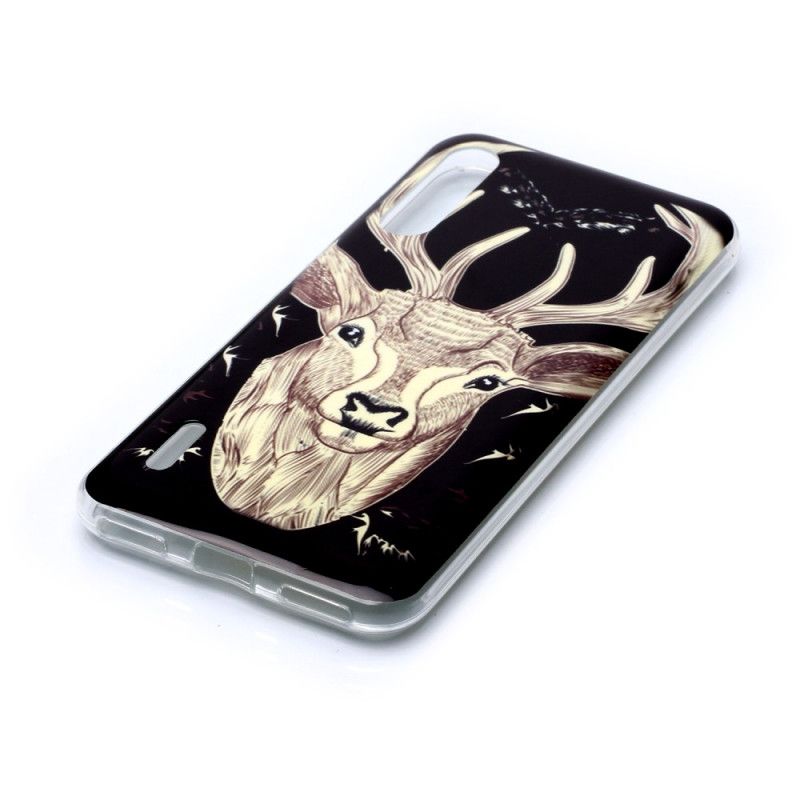 Hoesje Xiaomi Mi A3 Fluorescerend Majestueus Hert