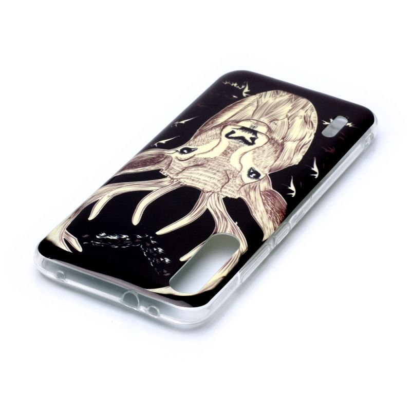 Hoesje Xiaomi Mi A3 Fluorescerend Majestueus Hert