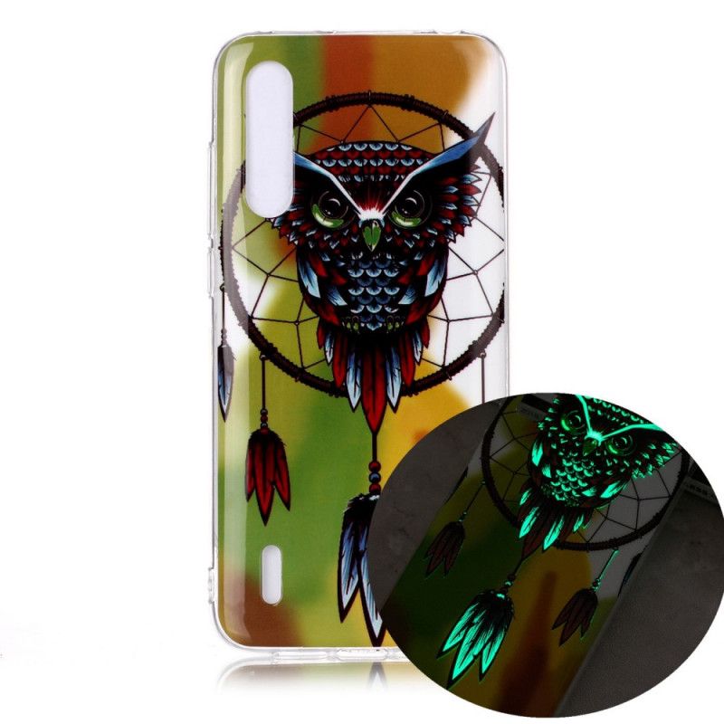 Hoesje Xiaomi Mi A3 Fluorescerende Uil Dromenvanger