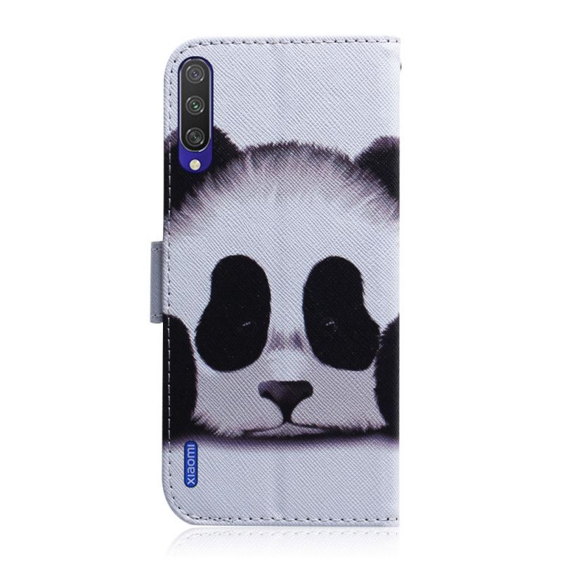 Leren Hoesje voor Xiaomi Mi A3 Pandagezicht