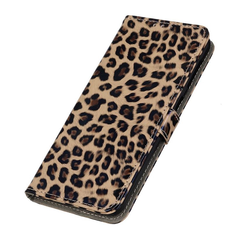 Leren Hoesje Xiaomi Mi A3 Luipaard