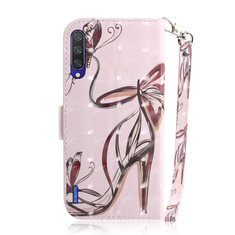 Leren Hoesje Xiaomi Mi A3 Pumps Met Riempjes