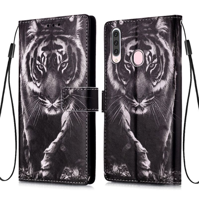 Cover Folio-hoesje Samsung Galaxy A20s Telefoonhoesje Nachttijger