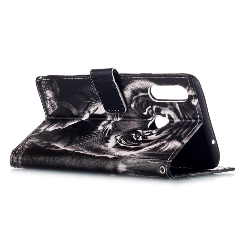 Cover Folio-hoesje Samsung Galaxy A20s Telefoonhoesje Nachttijger