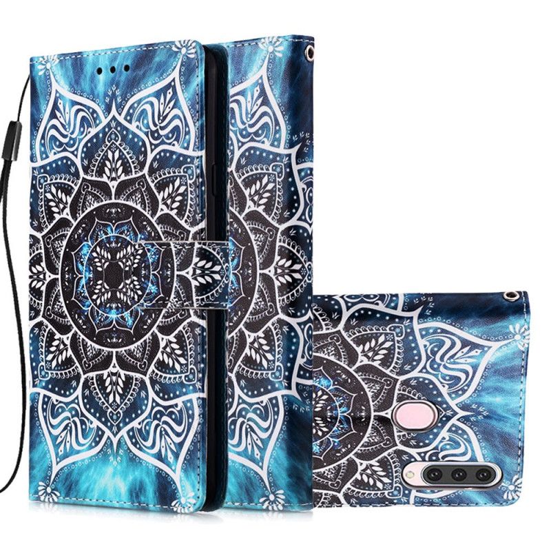 Leren Hoesje Samsung Galaxy A20s Mandala In De Lucht
