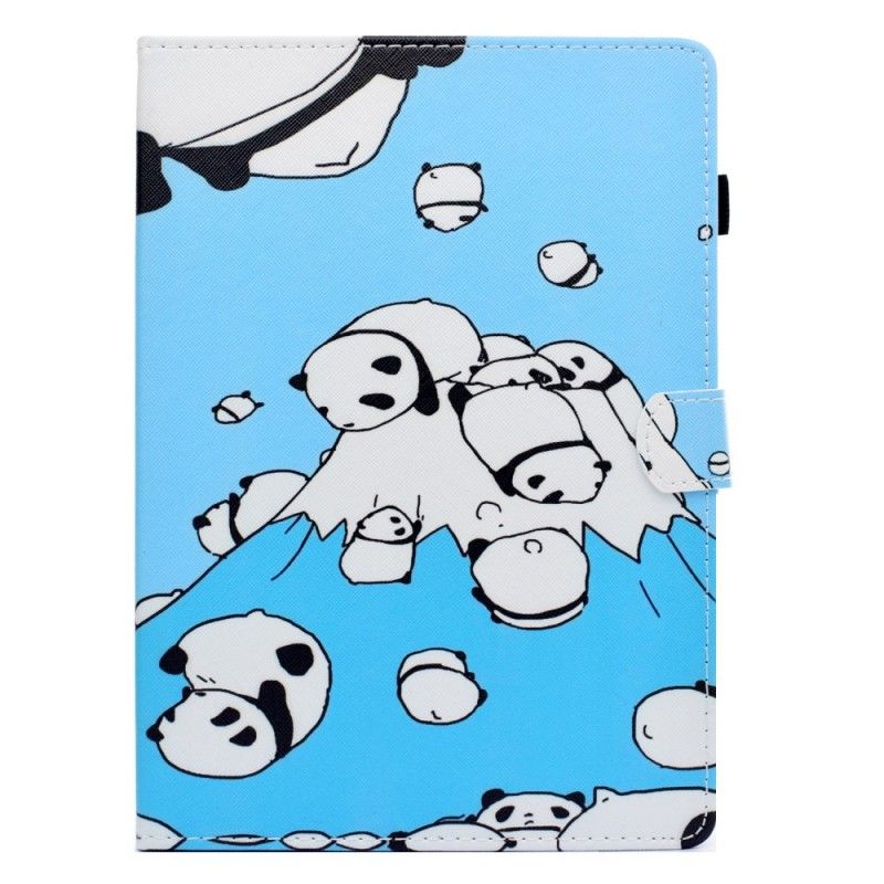 Flip Case Leren iPad Air / Air 2 Panda'S Op De Berg