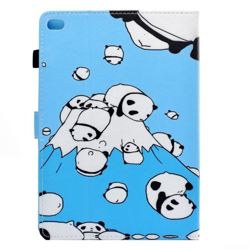 Flip Case Leren iPad Air / Air 2 Panda'S Op De Berg