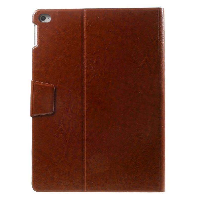 Leren Hoesje voor iPad Air / Air 2 Cyaan Paars Kunstleer