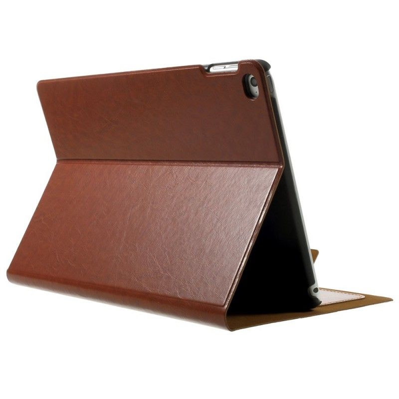 Leren Hoesje voor iPad Air / Air 2 Cyaan Paars Kunstleer