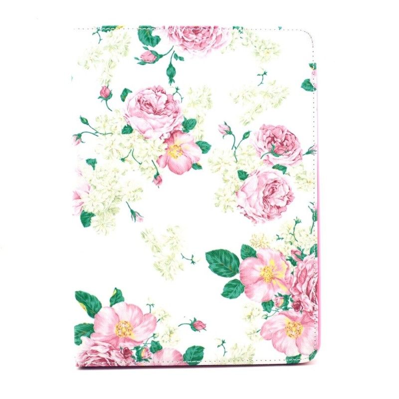 Leren Hoesje voor iPad Air / Air 2 Vrijheidsbloemen