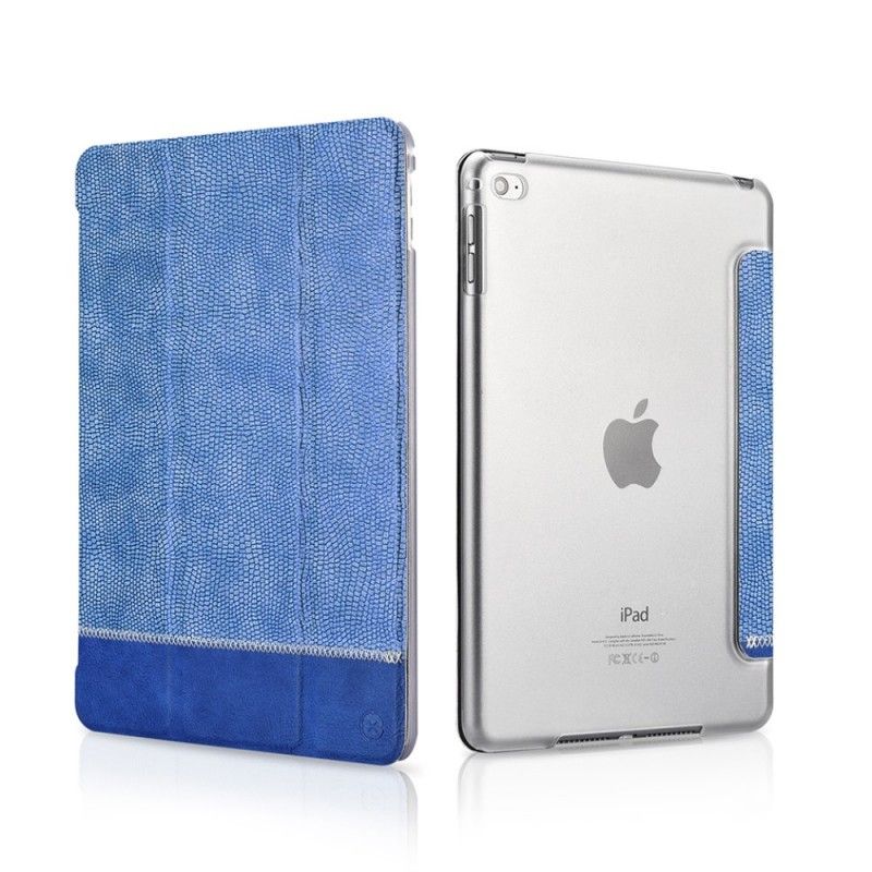 Smart Case iPad Air / Air 2 Zwart Xoomz Slangenleer Effect