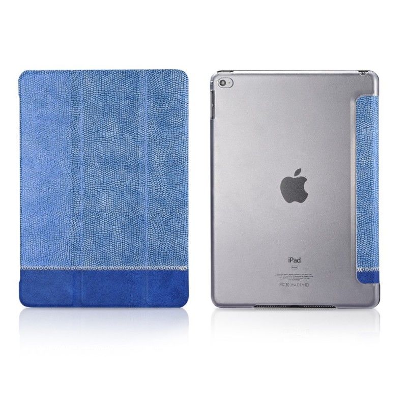 Smart Case iPad Air / Air 2 Zwart Xoomz Slangenleer Effect