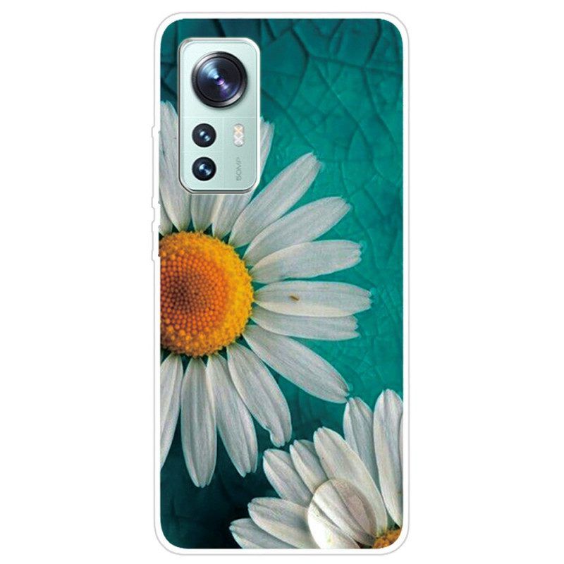 Hoesje voor Xiaomi 12 Pro Bloemen Siliconen