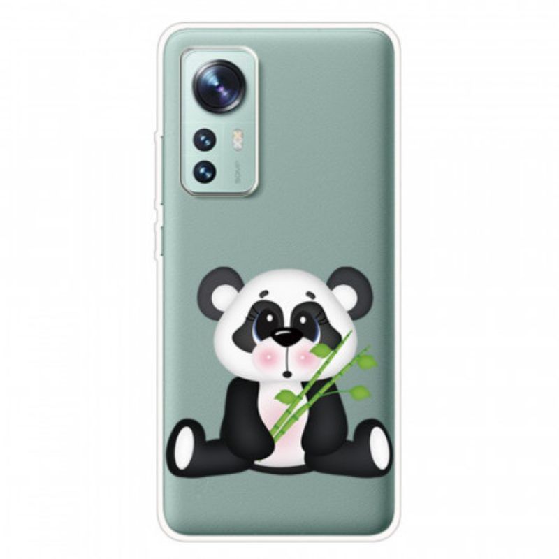 Hoesje voor Xiaomi 12 Pro Leuke Panda Siliconen