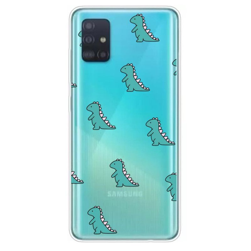 Hoesje Samsung Galaxy A51 Dinosaurussen