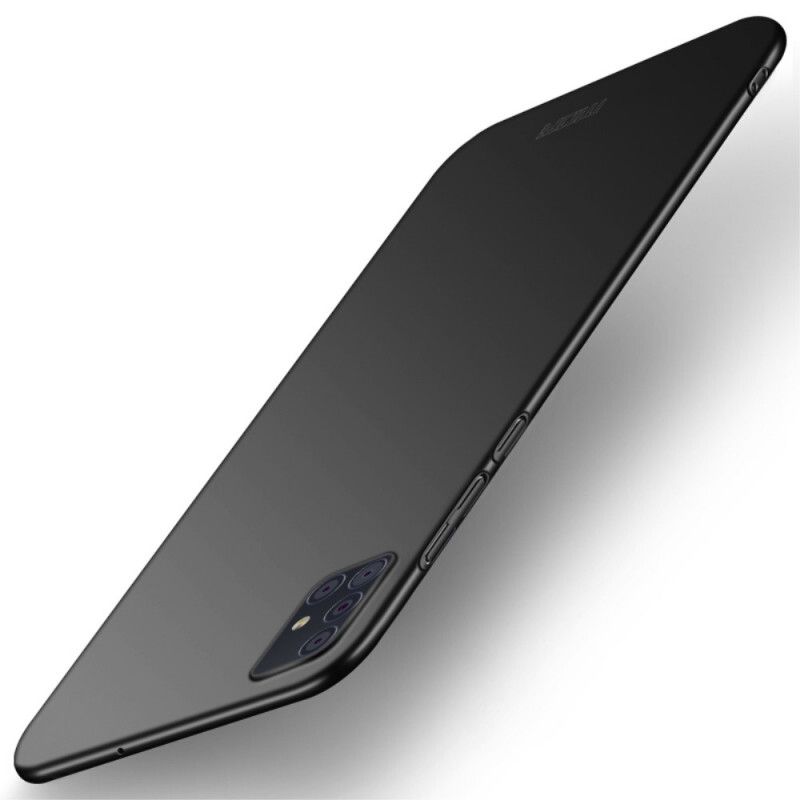 Hoesje voor Samsung Galaxy A51 Rood Zwart Mofi