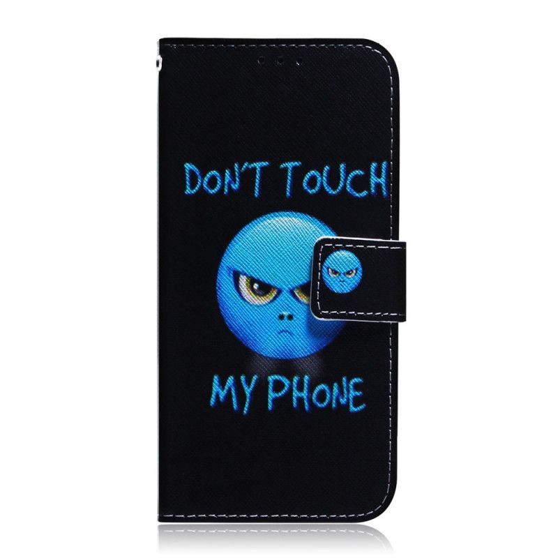 Leren Hoesje Samsung Galaxy A51 Emoji-Telefoon
