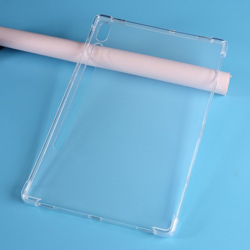 Case Hoesje Samsung Galaxy Tab S6 Telefoonhoesje Transparant Versterkte Hoeken