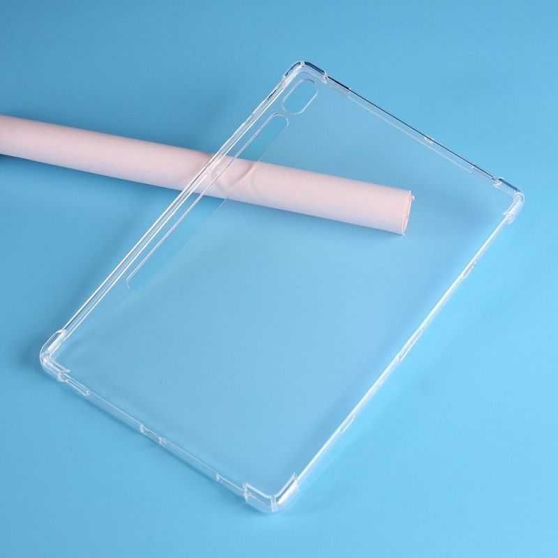 Case Hoesje Samsung Galaxy Tab S6 Telefoonhoesje Transparant Versterkte Hoeken