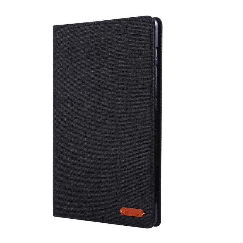 Case Samsung Galaxy Tab S6 Grijs Zwart Telefoonhoesje Stof