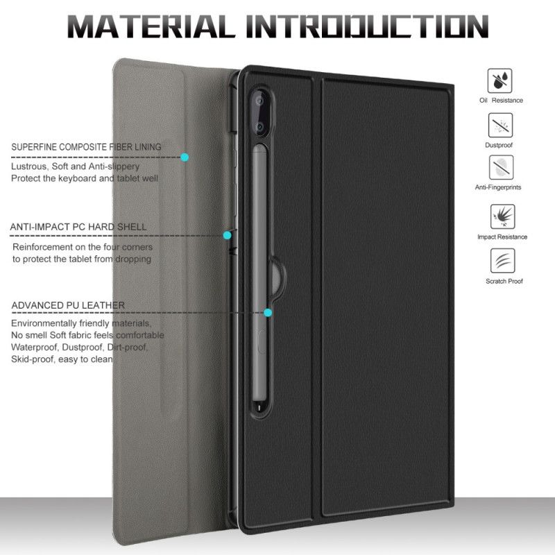 Case Samsung Galaxy Tab S6 Telefoonhoesje Handsfree Met Meerdere Hoeken