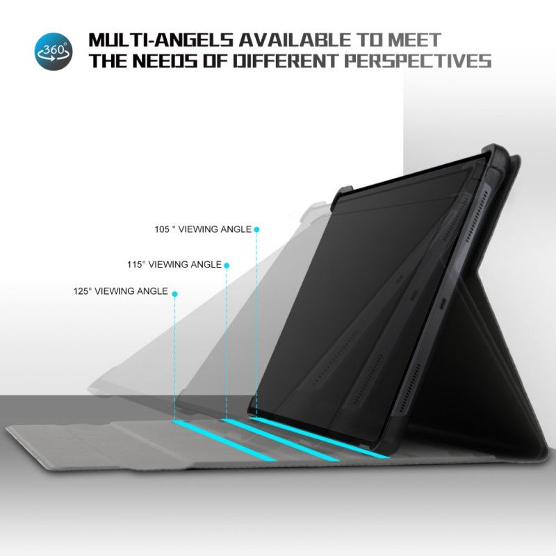 Case Samsung Galaxy Tab S6 Telefoonhoesje Handsfree Met Meerdere Hoeken