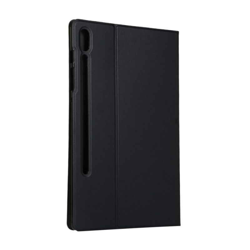 Cover voor Samsung Galaxy Tab S6 Donkerblauw Zwart Zakelijk Enkay Kunstleer