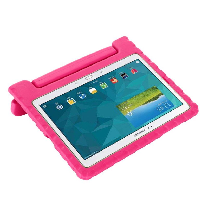 Hoesje Samsung Galaxy Tab S6 Magenta Zwart Eva-Schuim Voor Kinderen