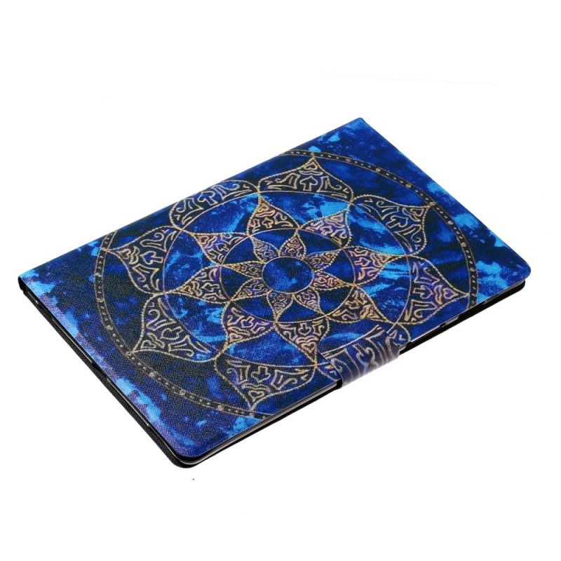 Leren Hoesje voor Samsung Galaxy Tab S6 Koninklijke Mandala