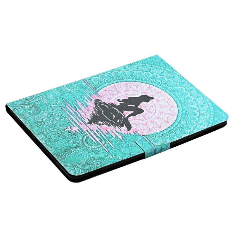 Leren Hoesje voor Samsung Galaxy Tab S6 Zeemeermin Mandala