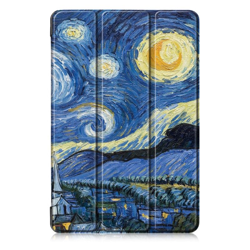 Smart Case Samsung Galaxy Tab S6 Starry Night Pennenhouder