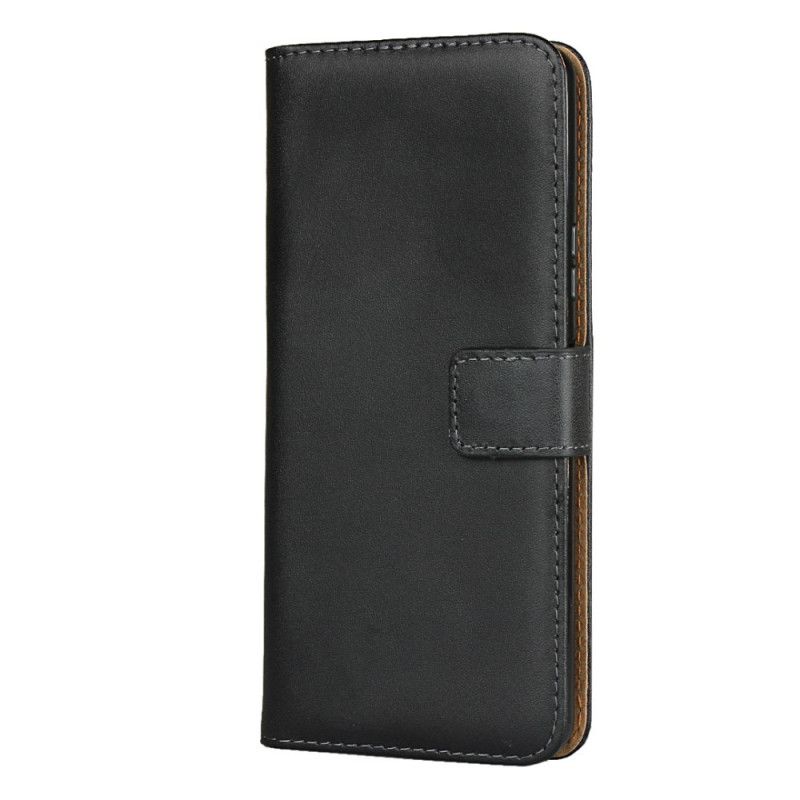 Flip Case Leren Sony Xperia 10 II Echt Lederen Uitnodiging