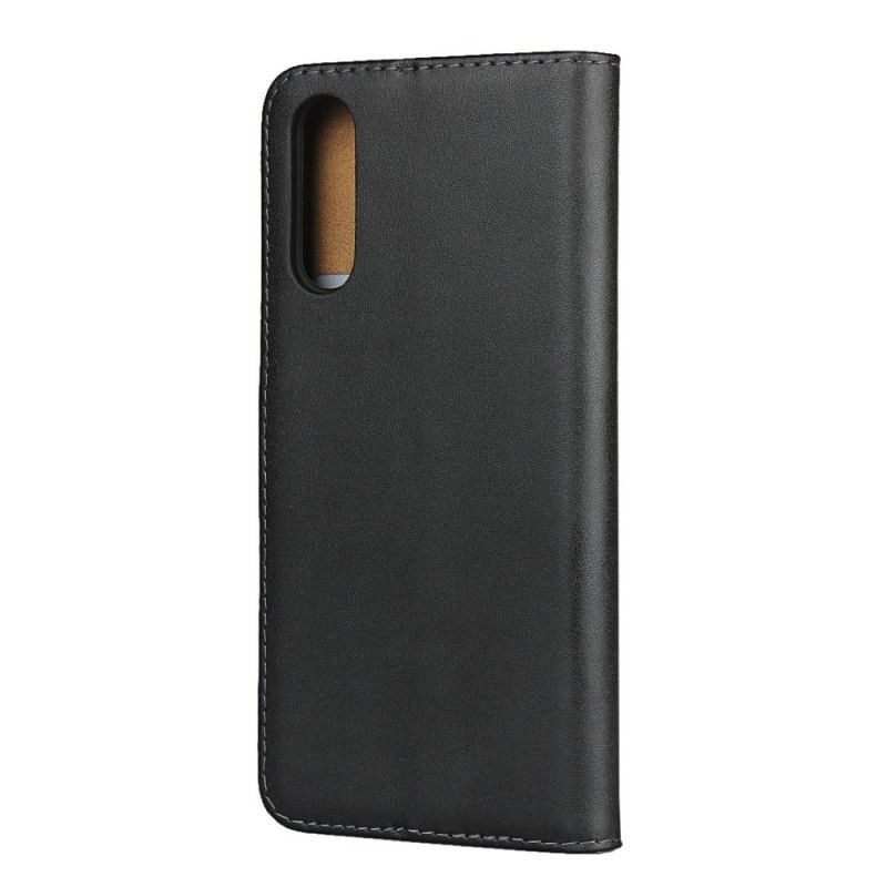 Flip Case Leren Sony Xperia 10 II Echt Lederen Uitnodiging