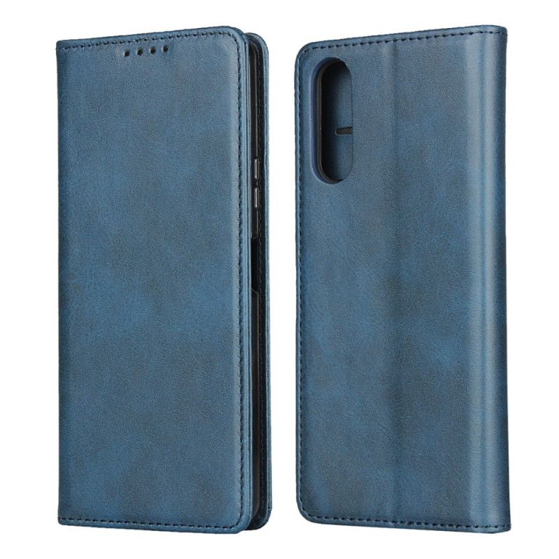 Folio-hoesje Sony Xperia 10 II Rood Zwart Elegant Splitleer