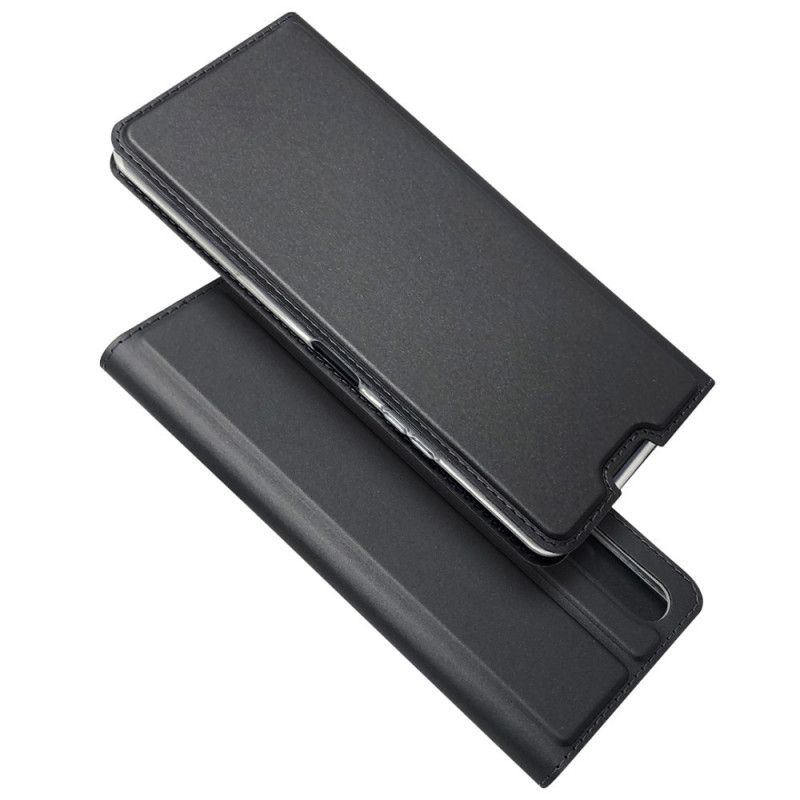 Folio-hoesje voor Sony Xperia 10 II Goud Zwart Magnetische Sluiting
