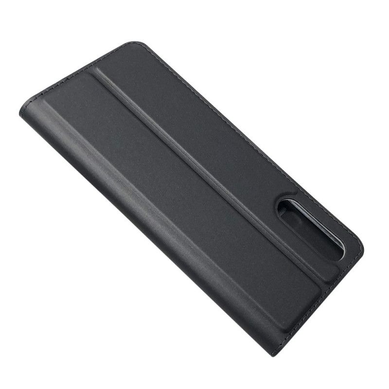Folio-hoesje voor Sony Xperia 10 II Goud Zwart Magnetische Sluiting