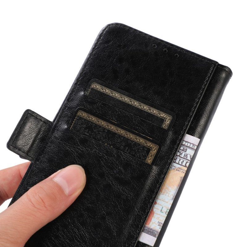 Flip Case voor Google Pixel 6A Discreet Kunstleer