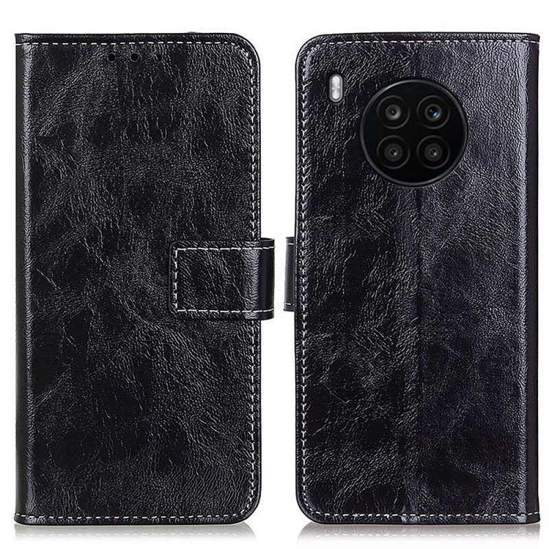 Flip Case voor Honor 50 Lite Vlinders Met Schouderriem