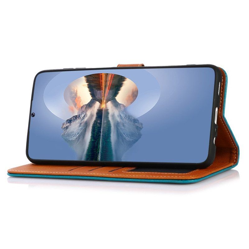 Flip Case voor Motorola Edge 40 Pro Khazneh-riem